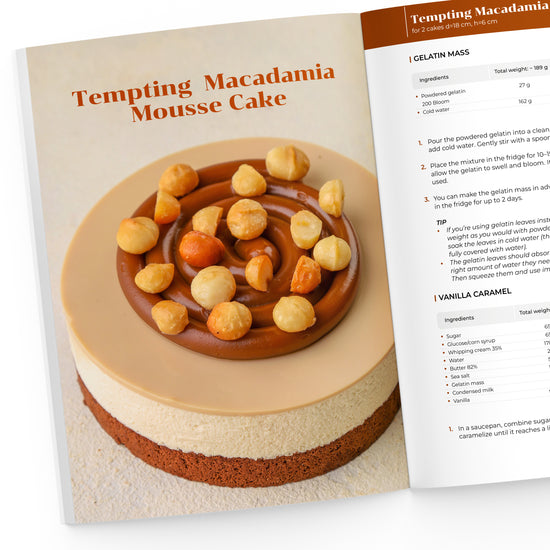 Tempting Macadamia Mousse Cake