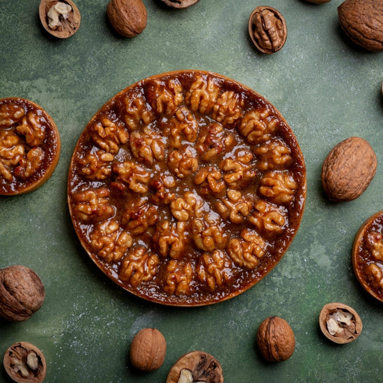 apple caramel tartlet