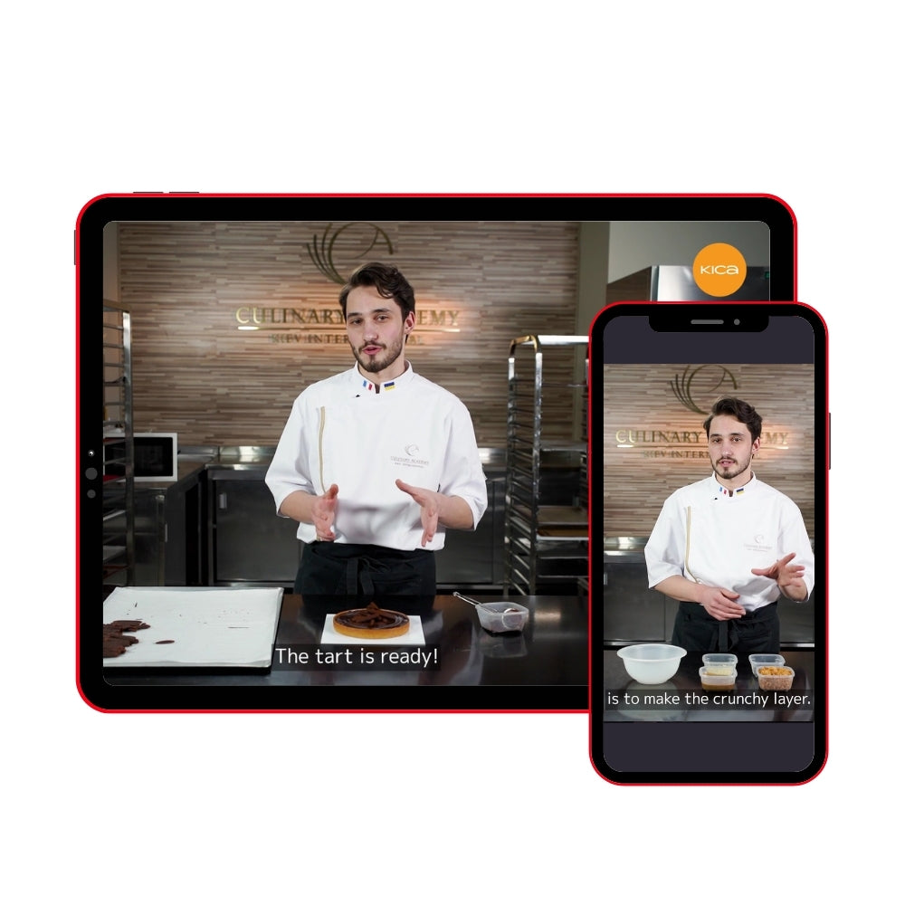 Chocolate tart with Tonka Beans by Oleksandr Trofimenkov Video Class