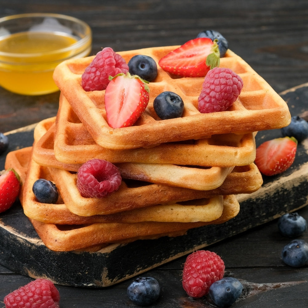 Belgian waffles recipe