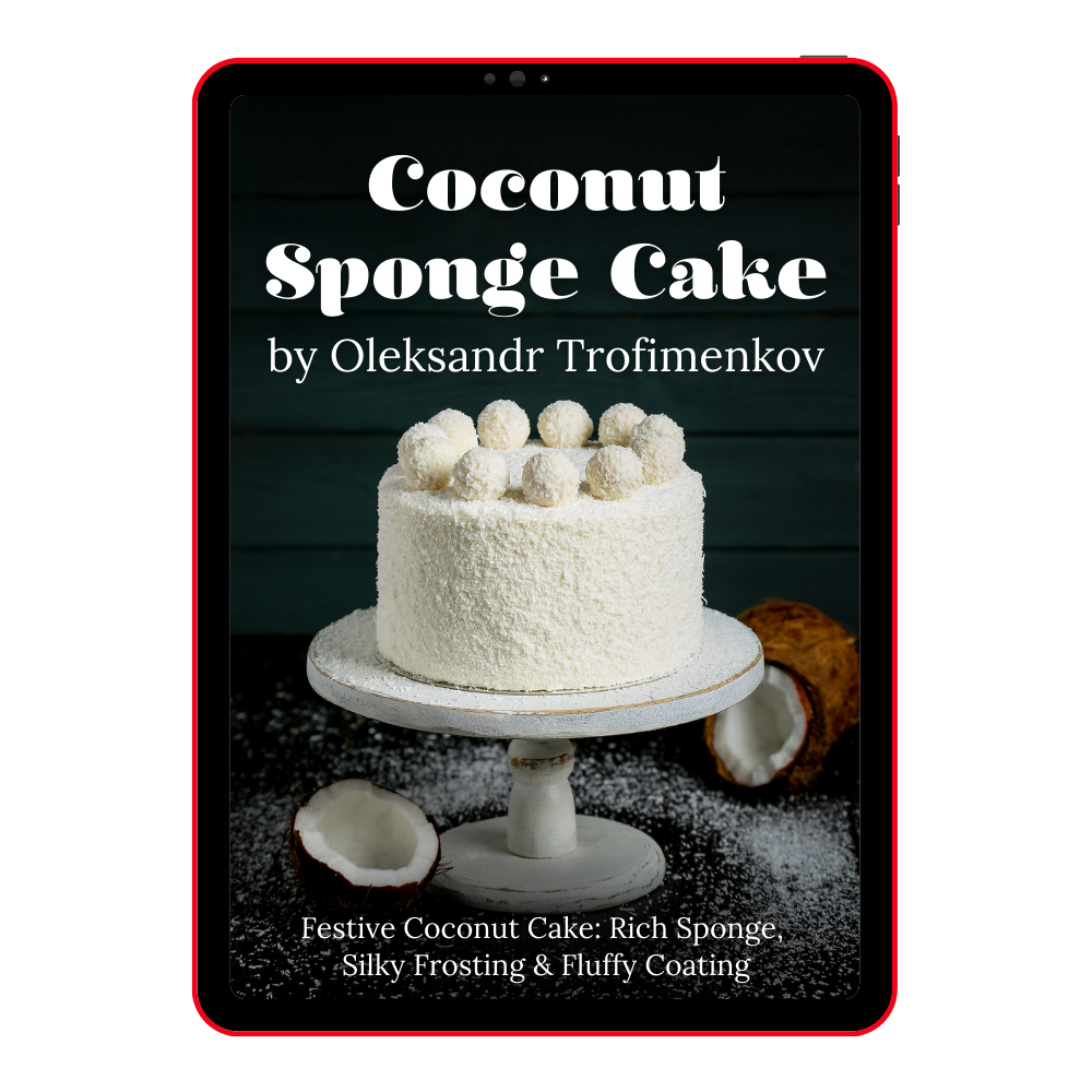 Coconut Sponge Cake by Oleksandr Trofimenkov Video Class