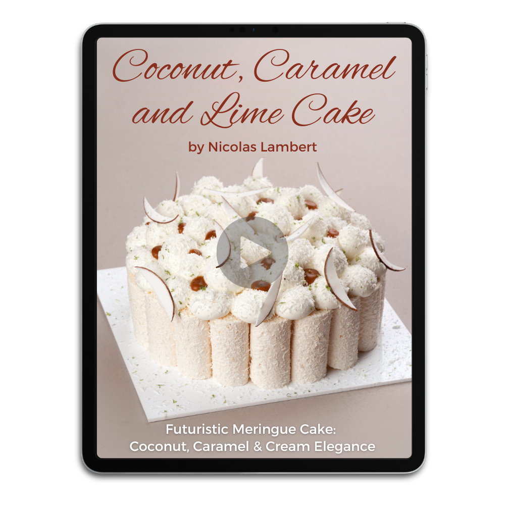 Coconut, Caramel and Lime Cake