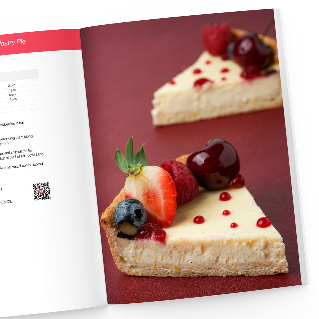 Delicious Pies Cookbook: Prepare and taste 10 fruit & berries bakes creations