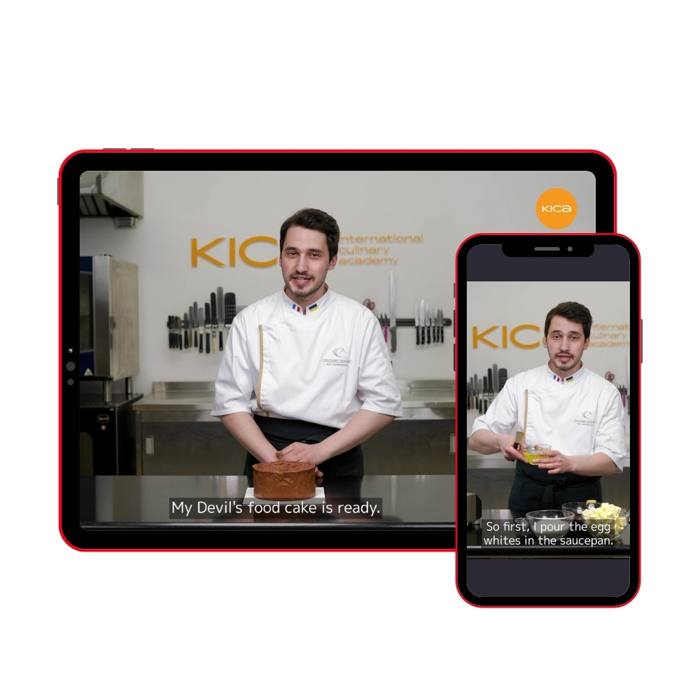 Swiss buttercream cake