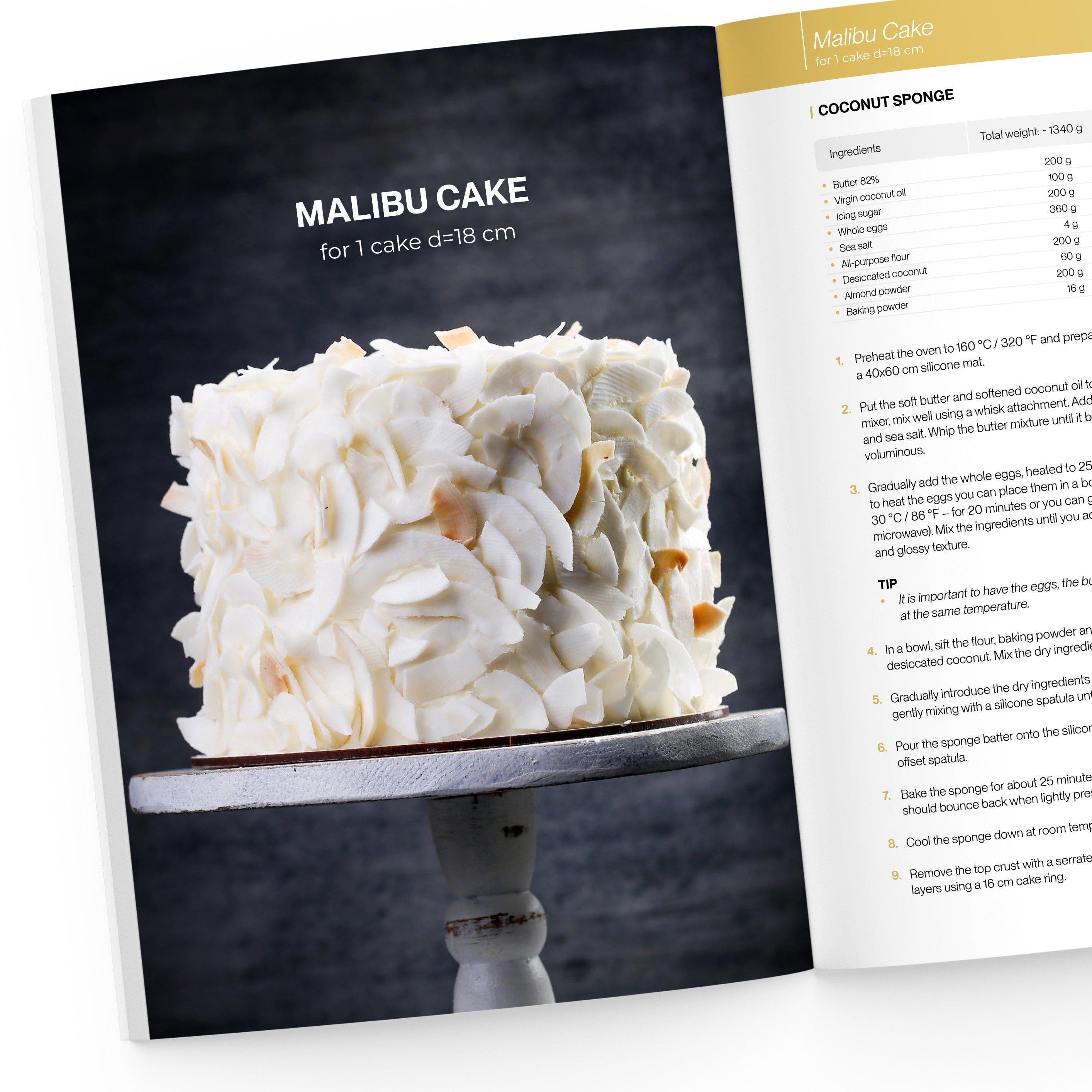 Maibu Cake on the Fantastic Cakes with Liquer book page