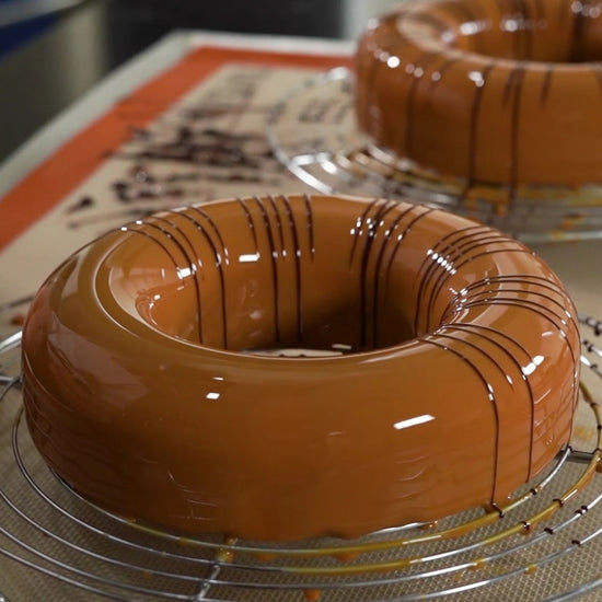 hazelnut mousse cake