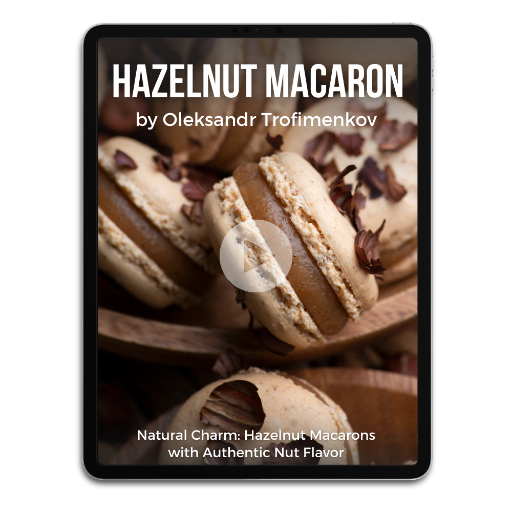 Hazelnut Macaron by Oleksandr Trofimenkov Video Class