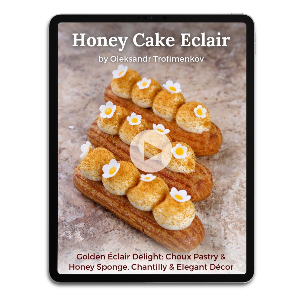 Honey Cake Eclair