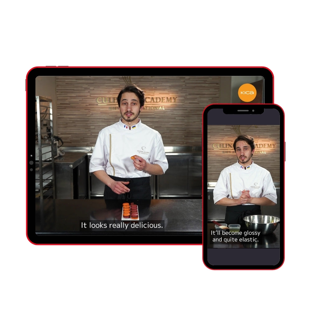 macarons with fruit ganache