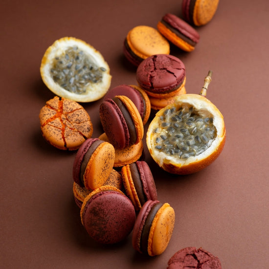 Italian meringue macarons