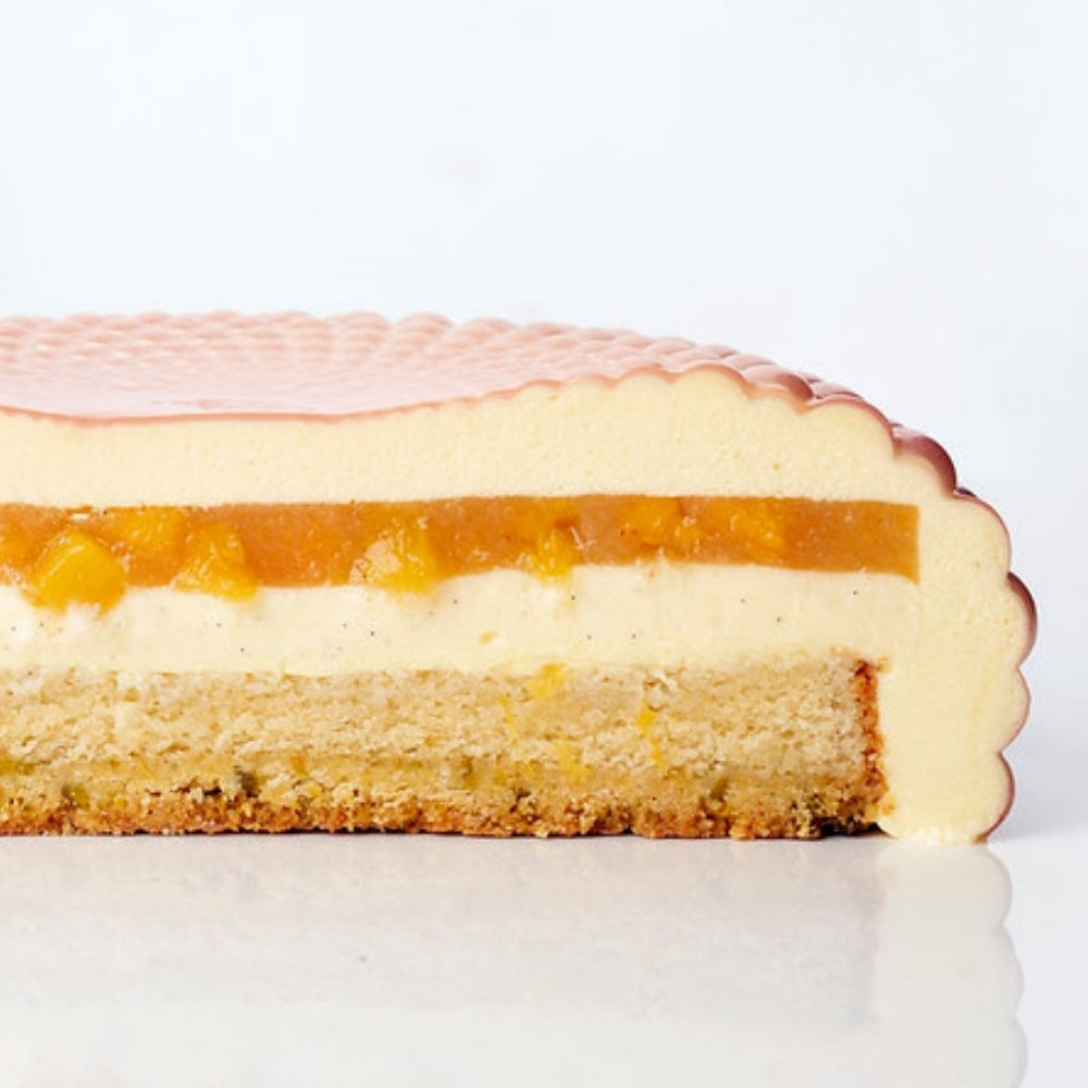 peach cake