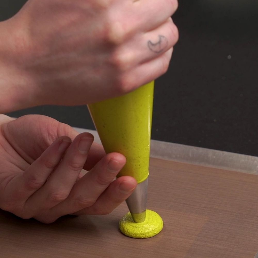 colorful pistachio dessert