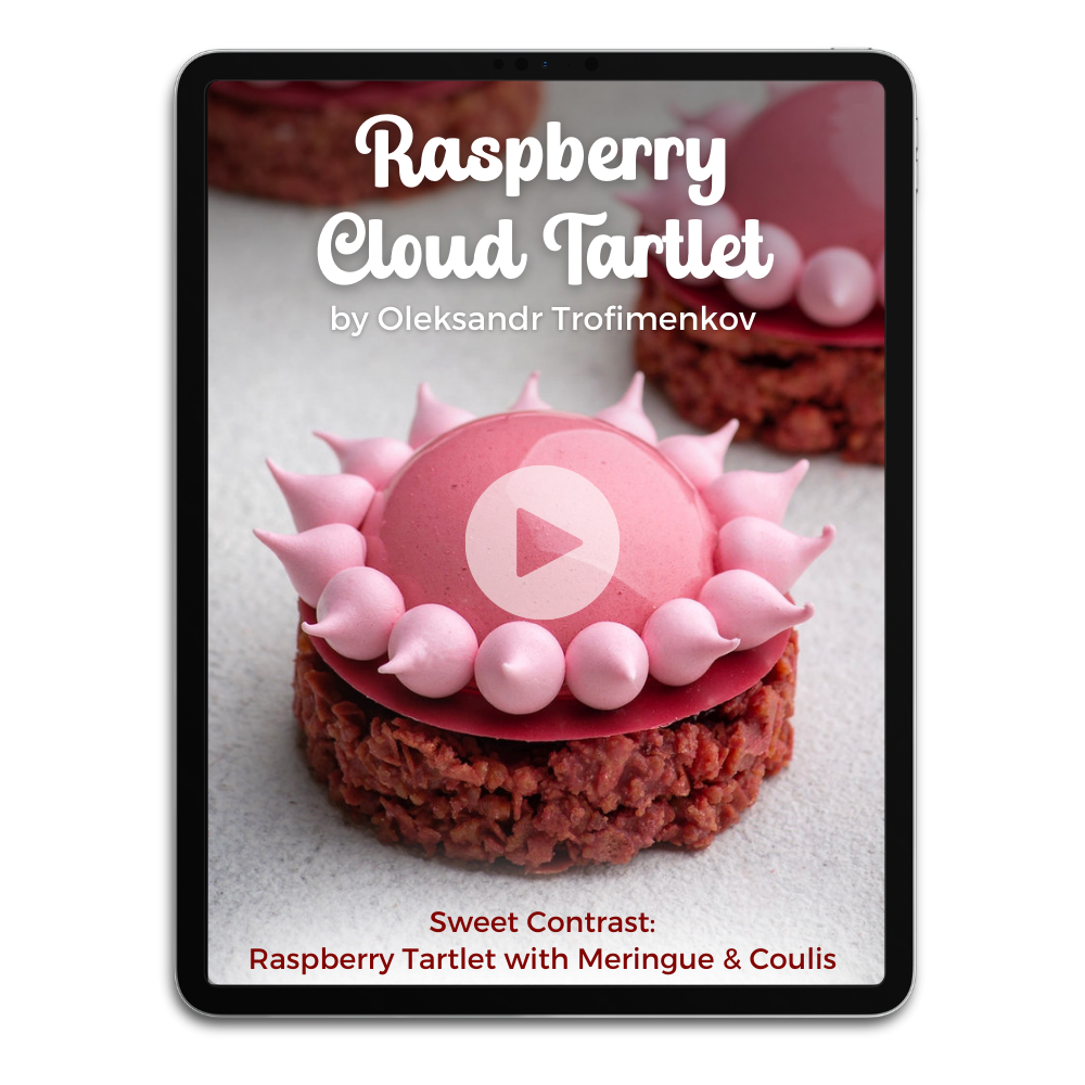 Raspberry Cloud Tartlet by Oleksandr Trofimenkov Video Class