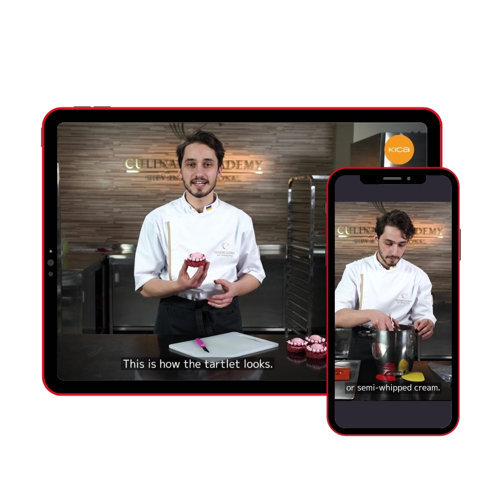 Raspberry Cloud Tartlet by Oleksandr Trofimenkov Video Class