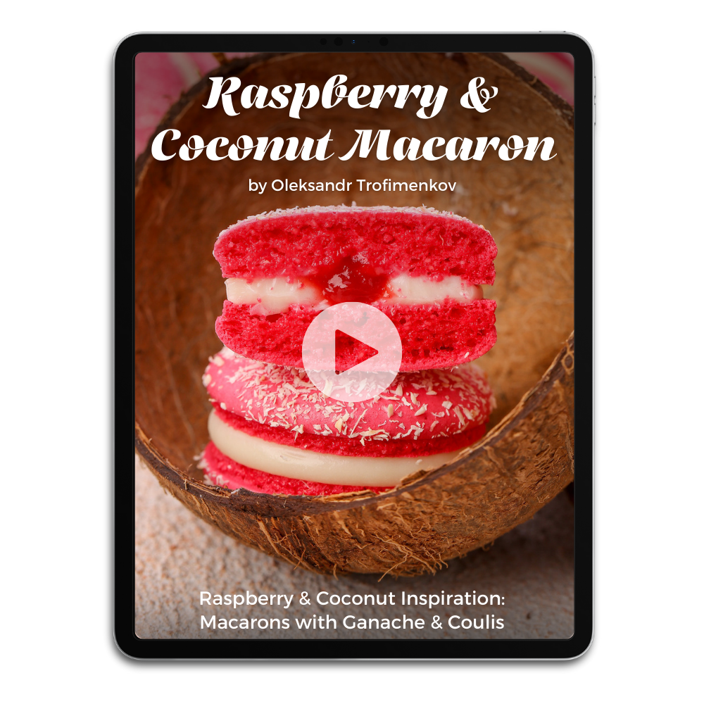 raspberry coconut macarons recipe