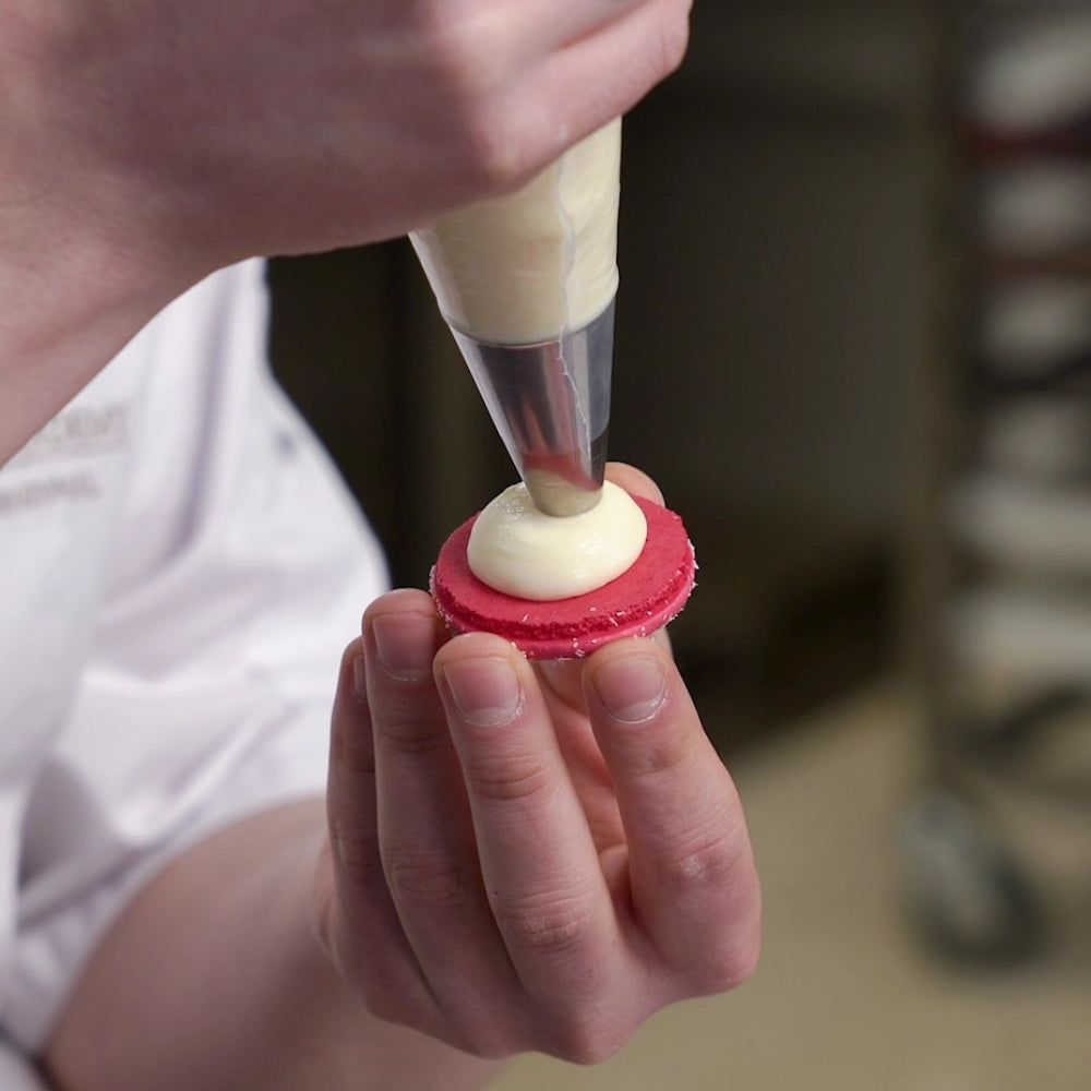 coconut ganache dessert