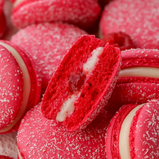 fruit-inspired French macarons