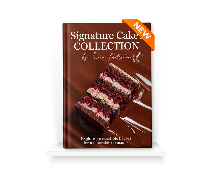 Signature Cakes Collection by Inesa Poltseva - KICA books