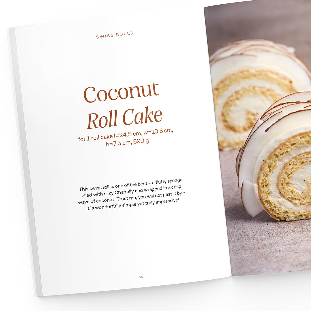 Coconut Roll Cake