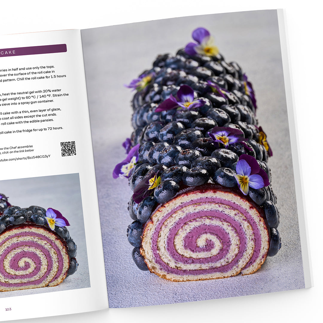 Blueberry Roll Cake recipe