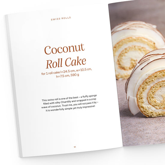 Coconut Roll Cake
