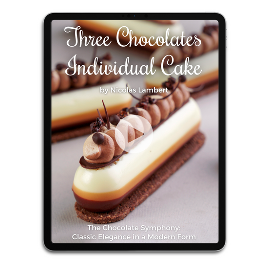 Three Chocolates Individual Cake