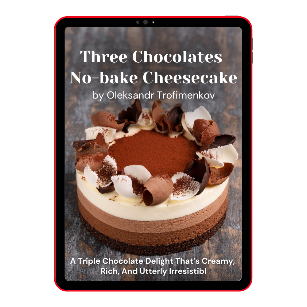 Three Chocolates No-bake Cheesecake Video Class