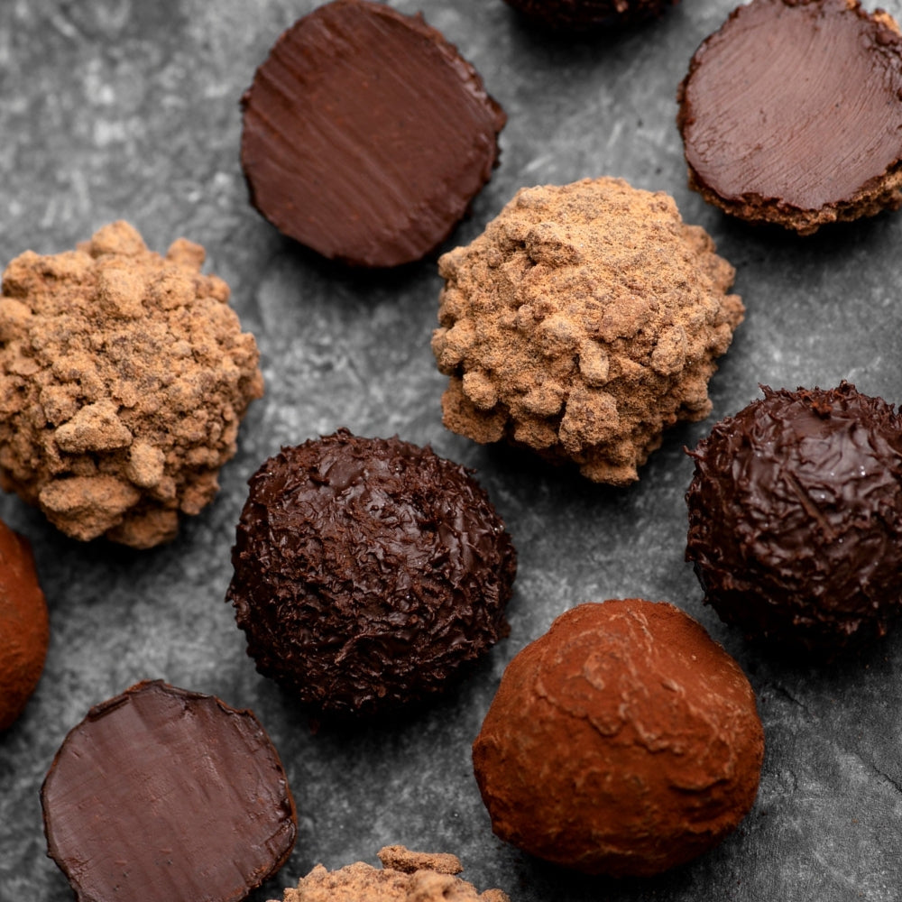 crunchy shell truffles recipe