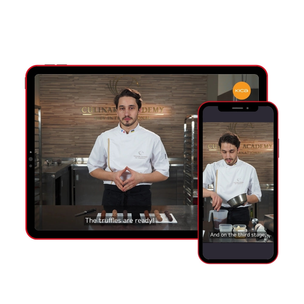 decadent rum ganache