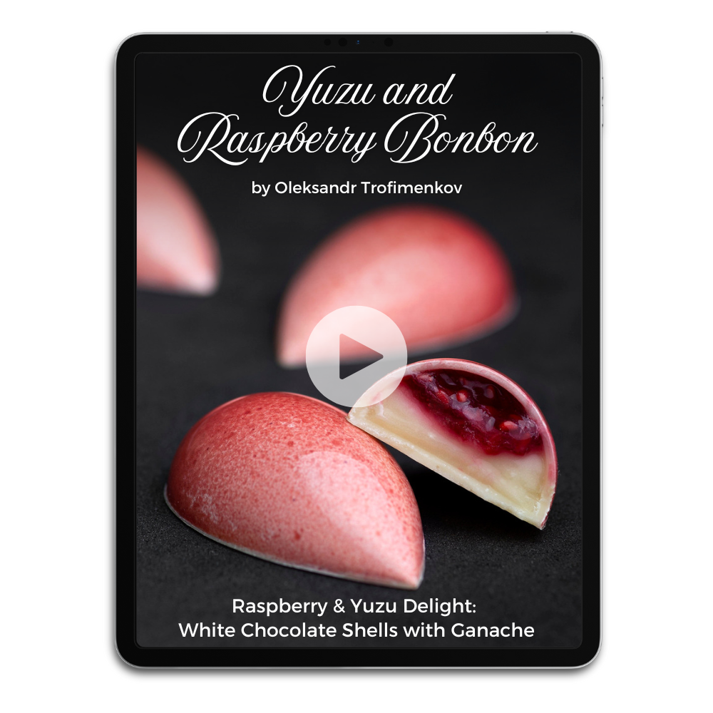 Yuzu and Raspberry Bonbon