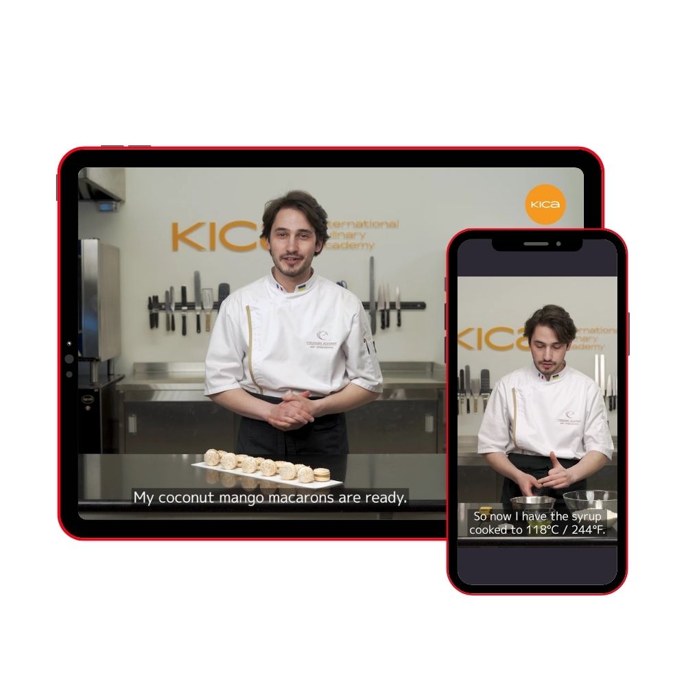 coconut pineapple macarons