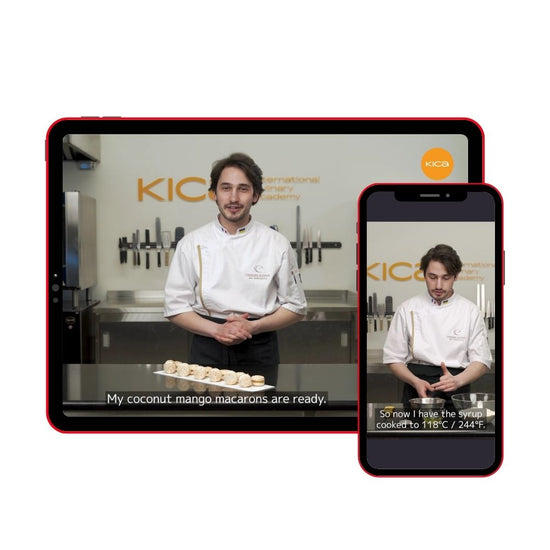 coconut pineapple macarons